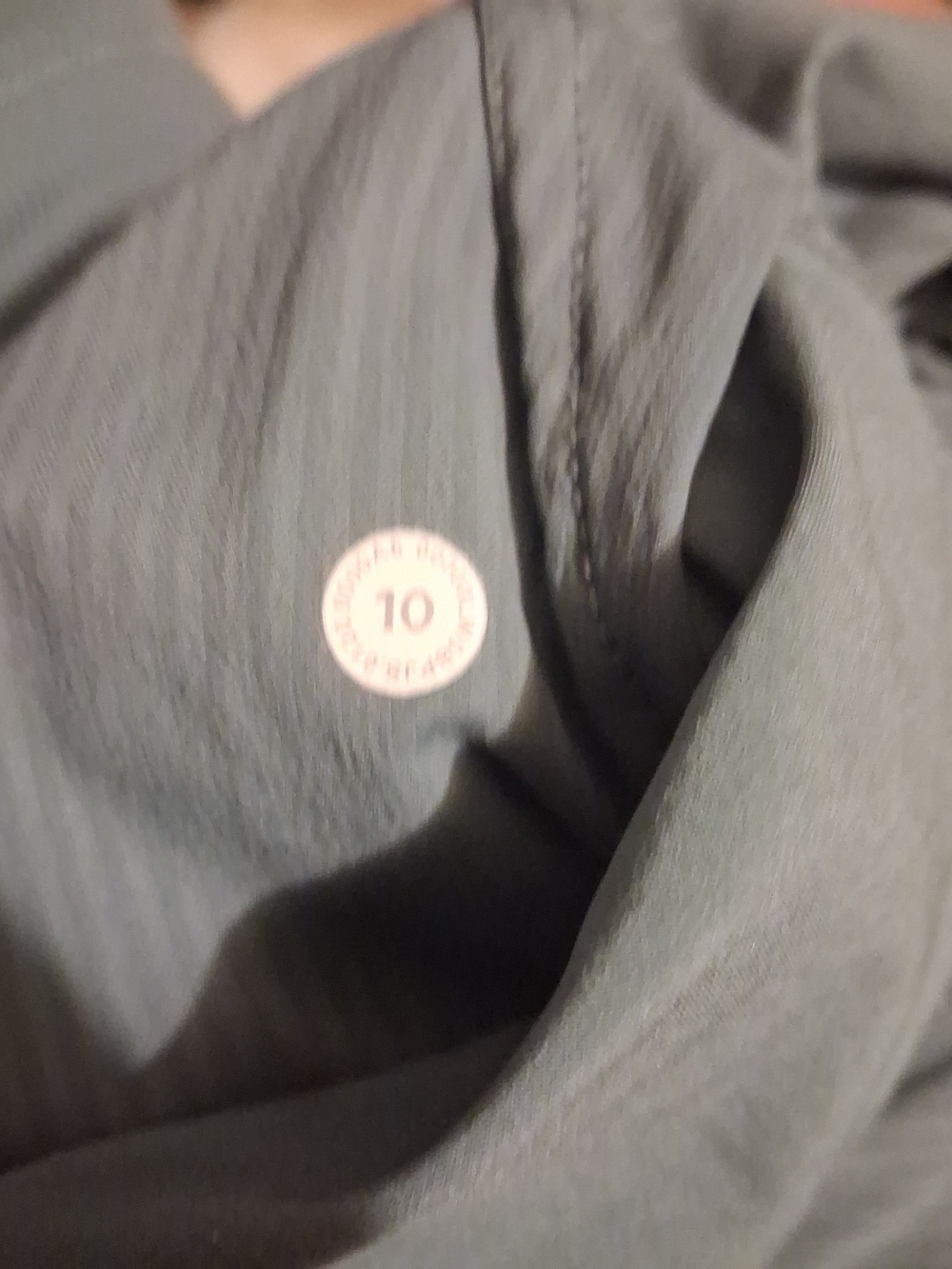 Lululemon Women's Dance Studio Mid Rise Joggers 10 Grey Sage Green Full Length - Picture 6 of 6